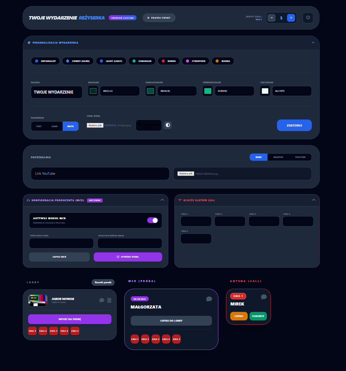Reżyserka V-Queue PRO
